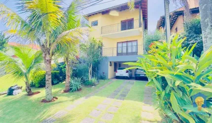Casa com 5 dormitórios, 300 m² - venda por R$ 1.300.000,00 - Jardim das Flores - Granja Viana Cotia/SP