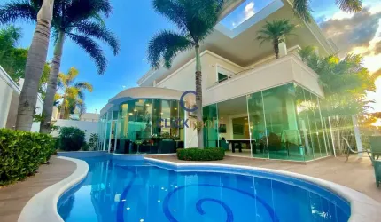 Casa em condomínio fechado com 4 quartos à venda na Avenida Alphaville, 1, Alphaville Dom Pedro, Campinas, 530 m2 por R$ 6.500.000