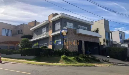 Casa em condomínio fechado com 3 quartos à venda na Avenida Carlos Diaulas Serpa, Loteamento Parque dos Alecrins, Campinas, 315 m2 por R$ 2.880.000