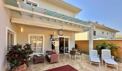 Casa em condomínio fechado com 4 quartos à venda na Avenida Alaôr Faria de Barros, 1371, Alphaville, Campinas, 318 m2 por R$ 1.490.000