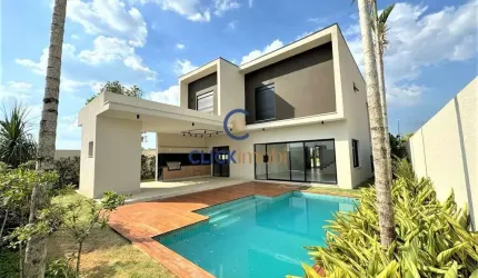 Casa em condomínio fechado com 4 quartos à venda na Estrada Municipal Adelina Segantini Cerqueira Leite, Loteamento Residencial Arborais, Campinas, 340 m2 por R$ 3.700.000
