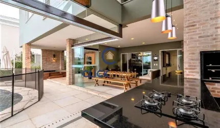 Casa em condomínio fechado com 4 quartos à venda na Rua do Melro, 105, Residencial Parque das Araucárias, Campinas, 381 m2 por R$ 3.900.000