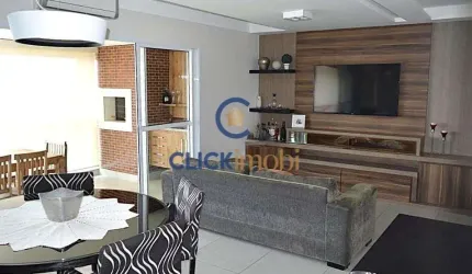 Apartamento com 3 quartos à venda na Avenida Alaôr Faria de Barros, 1050, Alphaville, Campinas, 137 m2 por R$ 1.350.000