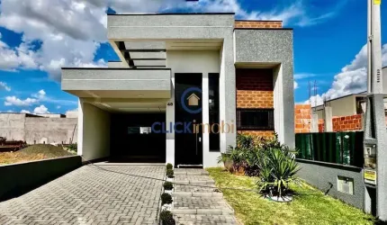 Casa em condomínio fechado com 3 quartos à venda na Avenida Presidente Juscelino Kubitschek de Oliveira, Parque Brasil 500, Paulínia, 140 m2 por R$ 1.100.000
