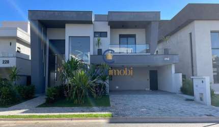 Casa em condomínio fechado com 4 quartos à venda na Estrada Municipal Adelina Segantini Cerqueira Leite, Loteamento Residencial Arborais, Campinas, 340 m2 por R$ 3.400.000