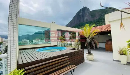 Cobertura com 1 quarto à venda na Rua do Humaitá, Humaitá, Rio de Janeiro, 175 m2 por R$ 1.970.000