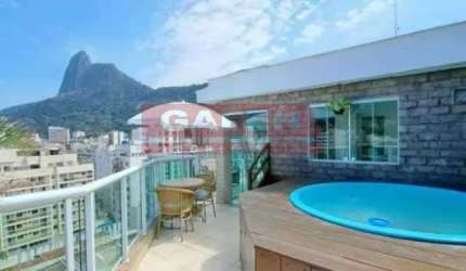 Cobertura com 3 quartos à venda na Rua Sorocaba, Botafogo, Rio de Janeiro, 138 m2 por R$ 1.930.000