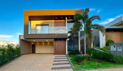 Casa de Condomínio com 3 Quartos à Venda, 305m² - Ribeirão Preto - Cond. Residencial Alto do Castelo