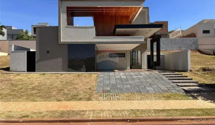 CASA EM CONDOMÍNIO COM 4 SUITES PARA LOCAÇÃO NO ALPHAVILLE - RIBEIRÃO PRETO