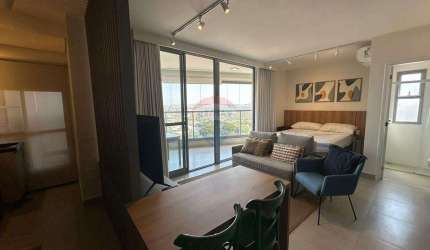APARTAMENTO FLAT MOBILIADO PARA LOCAÇÃO NO ALTO DA BOA VISTA - RIBEIRÃO PRETO.
