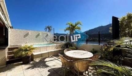 Cobertura com 4 quartos à venda na Avenida Epitácio Pessoa, Lagoa, Rio de Janeiro, 256 m2 por R$ 5.800.000