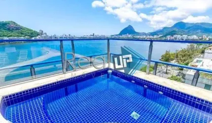 Cobertura com 4 quartos à venda na Avenida Borges de Medeiros, Lagoa, Rio de Janeiro, 495 m2 por R$ 9.900.000