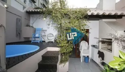 Cobertura com 2 quartos à venda na Rua Desembargador Burle, Humaitá, Rio de Janeiro, 188 m2 por R$ 1.940.000