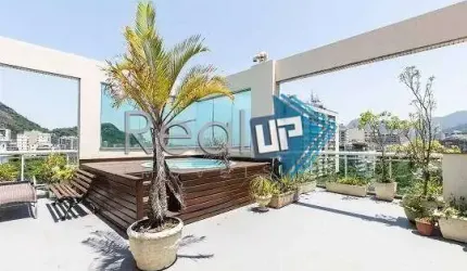 Cobertura com 2 quartos à venda na Rua do Humaitá, Humaitá, Rio de Janeiro, 172 m2 por R$ 2.000.000