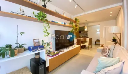 Apartamento com 2 quartos à venda na Avenida Bartolomeu Mitre, Leblon, Rio de Janeiro, 77 m2 por R$ 1.700.000