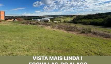 Vista para o lago 2.600 metros