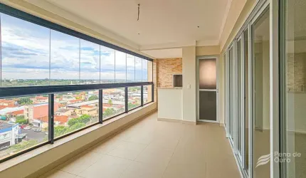 Apartamento três suítes com três vagas de garagem localizado no Vila Mendonça