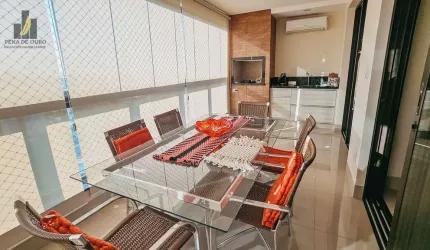 Apartamento 03 suítes com 04 vagas em andar alto