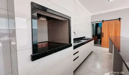 Casa nova à venda no Concórdia com área gourmet