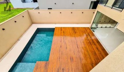 Fantástica casa 04 suítes com piscina no Habiana 2