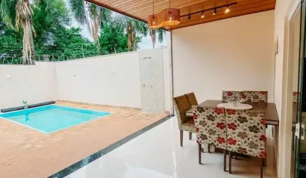 Casa no condomínio Mansour com piscina