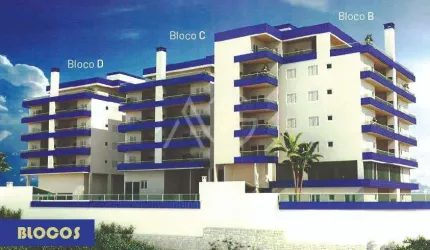 Apartamento para Venda em Ubatuba, Barra da Lagoa, 3 dormitórios, 3 suítes, 1 banheiro, 2 vagas