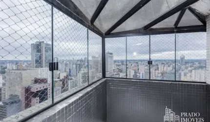 Apartamento à venda, cobertura  93 m² privativos, 3 dormitórios, 1 suíte, Centro, Curitiba, PR
