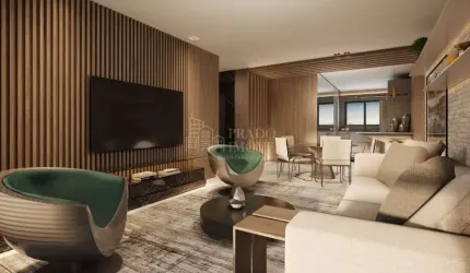 Apartamento Garden 131m²+47,9 m² Privativos com 3 suítes , Bigorrilho, Curitiba, PR