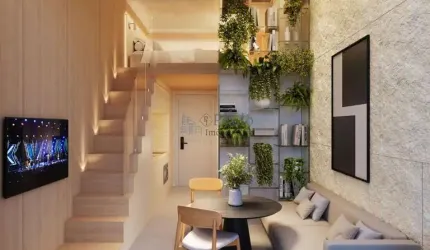 Lançamento à venda, 28m² privativos, 1 dormitório, Centro, Curitiba, PR