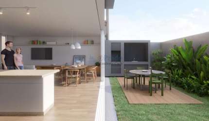 Sobrado à venda, 118 m² privativos, 3 dormitórios 1 sendo suíte, 2 vagas, Campo Comprido, Curitiba,