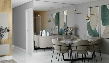 Apartamento à venda, Centro, 56 m² privativos, 2 dormitórios 1 sendo suíte, 1 vaga, São José dos Pi