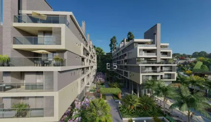Apartamento com 2 quartos(sendo uma suíte) 71m/2 de área privativa, com 2 vagas de garagem - Mossunguê - Frente ao Parque Barigui