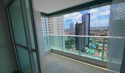 Apartamento Alto Padrão para Venda em João Pessoa, Altiplano Cabo Branco, 3 dormitórios, 1 suíte, 2 banheiros, 3 vagas