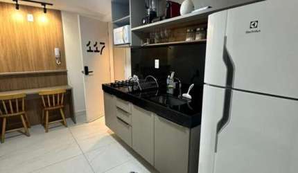 Apartamento Mobiliado para Venda em João Pessoa, Cabo Branco, 1 dormitório, 1 banheiro