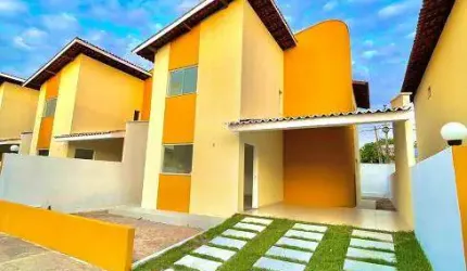 Casa de condomínio para venda possui 138 metros quadrados com 4 quartos em Turu - São Luís - MA