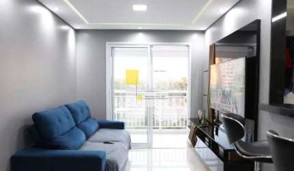 apartamento 2 dormitórios 1 vaga no Campestre, em Santo André - SP.