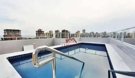 Apartamento com 2 dormitórios à venda, 60 m² por R$ 420.000,00 - Vila Guilhermina - Praia Grande/SP