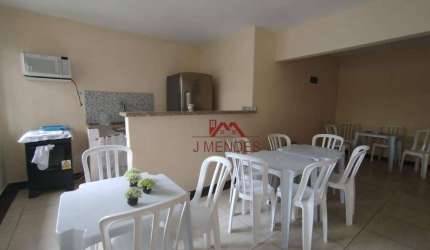Apartamento com 1 dormitório à venda, 53 m² por R$ 260.000,00 - Aviação - Praia Grande/SP