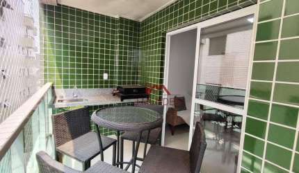 Apartamento com 2 dormitórios à venda, 65 m² por R$ 480.000 - Canto do Forte - Praia Grande/SP