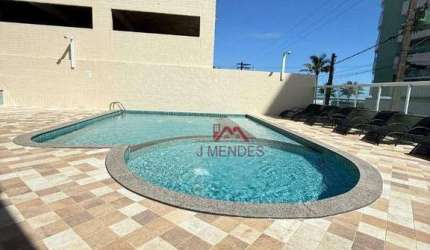 Apartamento com 1 dormitório à venda, 55 m² por R$ 309.000,00 - Vila Balneária - Praia Grande/SP