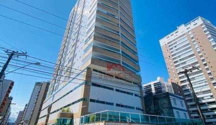 Apartamento com 2 dormitórios à venda, 108 m² por R$ 595.000,00 - Aviação - Praia Grande/SP
