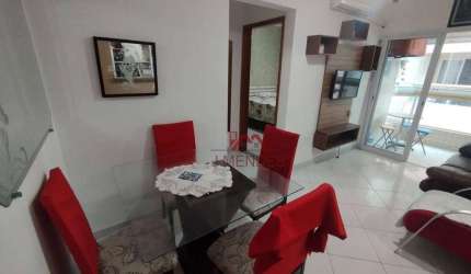 Apartamento com 1 dormitório à venda, 43 m² por R$ 340.000,00 - Aviação - Praia Grande/SP