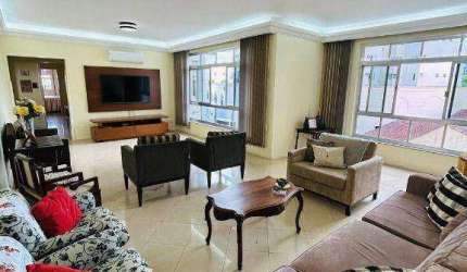 Apartamento com 3 dormitórios à venda, 180 m² por R$ 850.000,00 - José Menino - Santos/SP
