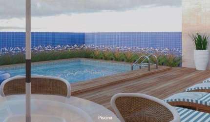 Apartamento à venda, 59 m² por R$ 483.000,00 - Macuco - Santos/SP