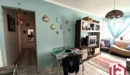 Apartamento com 2 dormitórios à venda, 106 m² por R$ 750.000,00 - Aparecida - Santos/SP
