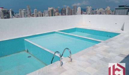 Apartamento com 2 dormitórios à venda, 78 m² por R$ 973.000,00 - Boqueirão - Santos/SP