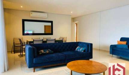 Apartamento com 3 dormitórios para alugar, 166 m² por R$ 18.000,00/mês - Embaré - Santos/SP