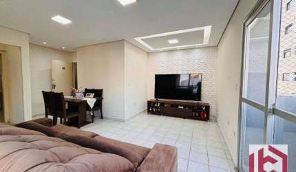 Apartamento com 2 dormitórios à venda, 95 m² por R$ 640.000,00 - Pompéia - Santos/SP