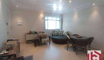 Apartamento com 2 dormitórios à venda, 87 m² por R$ 445.000,00 - Aparecida - Santos/SP