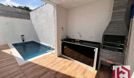 Casa com 3 dormitórios à venda, 115 m² por R$ 1.290.000,00 - Aparecida - Santos/SP
